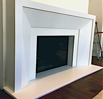 Click PHOTO to see  “The LYLES”  Cast Stone Fireplace Mantels & Surround starting at $2,900 